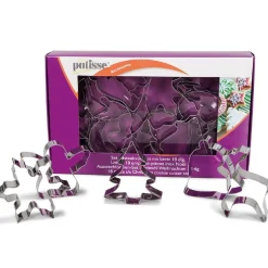 Patisse Uitstekers Kerstfiguren RVS 18-delig