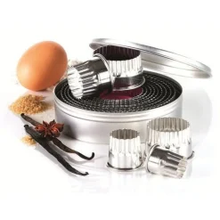 Patisse Uitstekers Rond Kartel RVS 14-delig