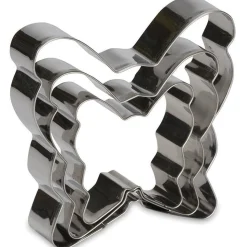 Patisse Uitstekers Vlinder RVS 3-delig