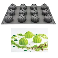 Pavoni Siliconen Vorm Delice Ø64mm (12) 30x40cm