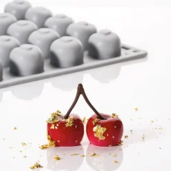 Pavoni Siliconen Vorm Kersen Ø26x12mm (35) 30x17,5cm