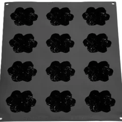 Pavoni Siliconen Vorm Rozen Ø80mm (12) 40x30cm