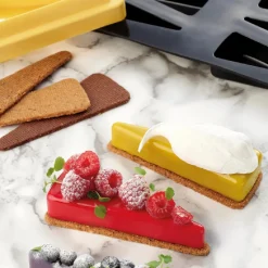 Pavoni Siliconen Vorm Slake 114x39mm (8) + Uitsteker