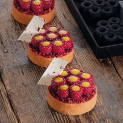 Pavoni Siliconen Vorm Top-Frambozen Mini (8) Ø62mm