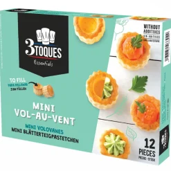 Pidy Bladerdeeg Pasteitjes Zakouski Ø3,5cm (12 st.)