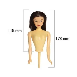 PME Barbie Doll Pick (Pin Popje) Brunette