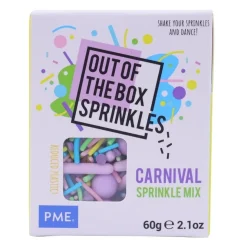 PME Carnaval Sprinkle Mix (Out of the Box) 60g