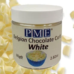 PME Chocoladekrullen Wit 85 gram