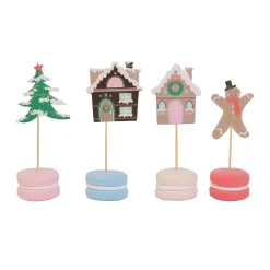PME Cupcake Set Gingerbread Village Christmas 24st.**