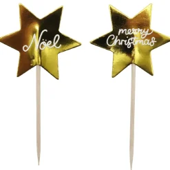 PME Cupcake Set Gouden Sterren 24st.