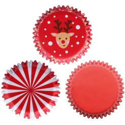PME Cupcake Vormpjes Kerst Assortiment 100st.