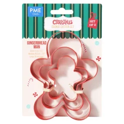 PME Koekjes Uitstekers Gingerbread Set/3