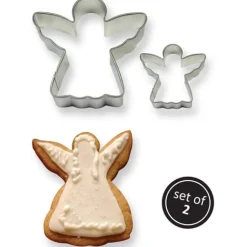 PME Koekjes uitstekerset Engel set/2
