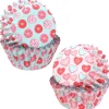 PME Mini Cupcake Vormpjes Pretty Sweet Ø33mm 60st.