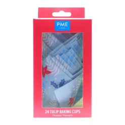 PME Muffin Cups Feestelijke Bloemen 24st