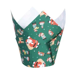 PME Muffin Cups Kerstman 24st
