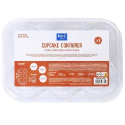 PME Plastic Cupcakehouders (6) Set/3