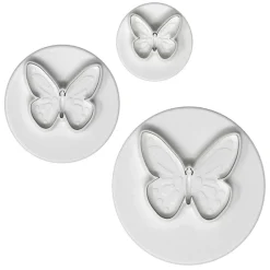 PME Plunger Cutter Vlinder 'Pretty' set/3
