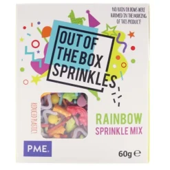 PME Regenboog Sprinkle Mix (Out of the Box) 60g
