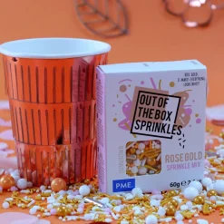 PME Rose en Gouden Sprinkle Mix (Out of the Box) 60g