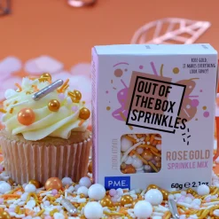 PME Rose en Gouden Sprinkle Mix (Out of the Box) 60g