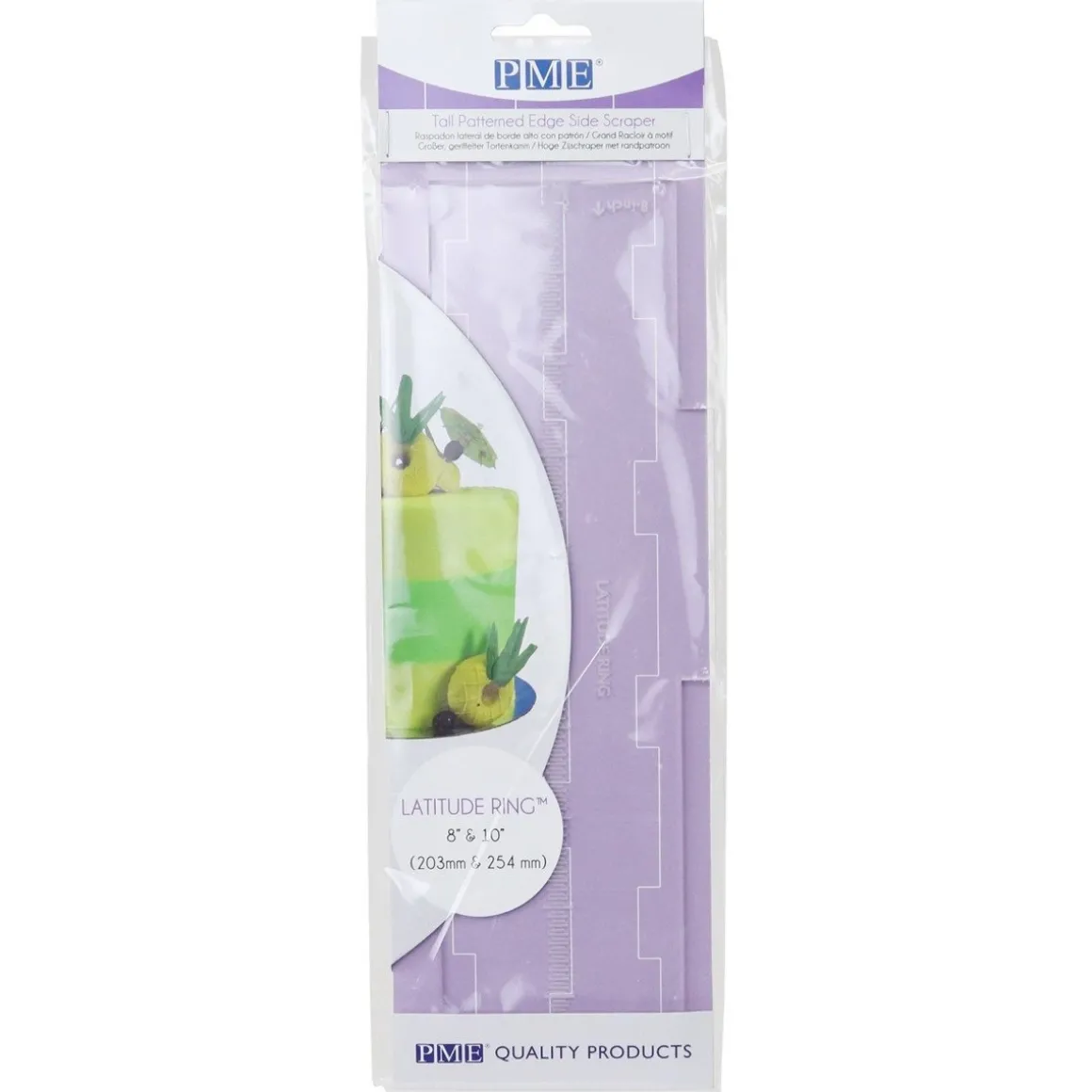 PME Schraper Acryl (Hoogte 20 & 25cm)**