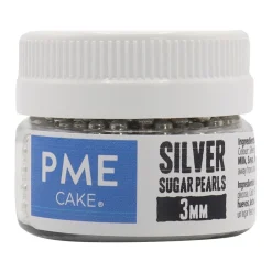 PME Suikerparels Zilver 2,3mm 25 gram