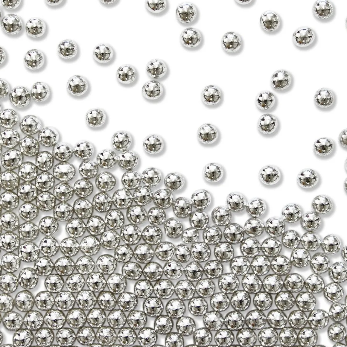 PME Suikerparels Zilver 4mm 25 gram