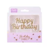 PME Taartkaarsje Happy Birthday Goud