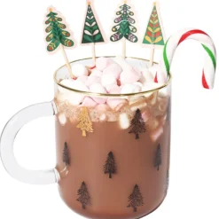 PME Taartprikkers Kerstbomen 24st.