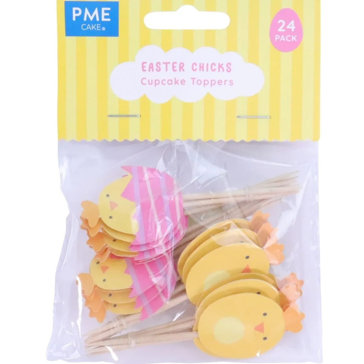 PME Taartprikkers Paaskuikens 24st.