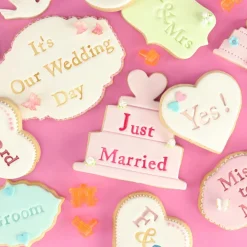 PME Tekst Stempelset Cupcake/Cookie Fun Fonts - Collectie 2