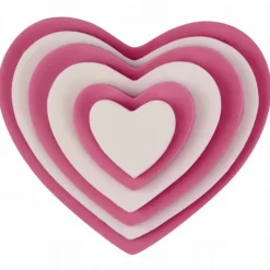 PME Uitstekerset Hart set/6