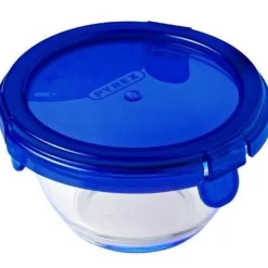 Pyrex Cook & Go Ovenschalen met Deksel Rond 0,2L Set/5