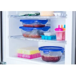 Pyrex Cook & Go Ovenschalen met Deksel Rond 0,7L/1,6L Set/2