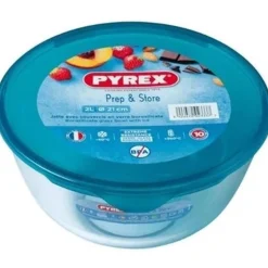 Pyrex Prep & Store Beslagkom met Deksel 2,3L (Ø21cm)