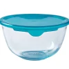 Pyrex Prep & Store Beslagkom met Deksel 1,1L (Ø17cm)