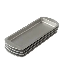 Rechthoekige Bakvorm Lagen Cake 25,5x10,5x2(h)cm 4st.