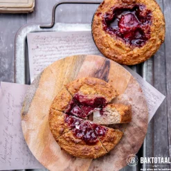 ReggeVallei Taartvulling Aardbeien-Rabarber 250g
