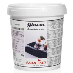 Saracino Mirror Glaze Pure Chocolade 1kg