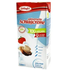 Schlagfix Plantaardige Slagroom Ongezoet 1L