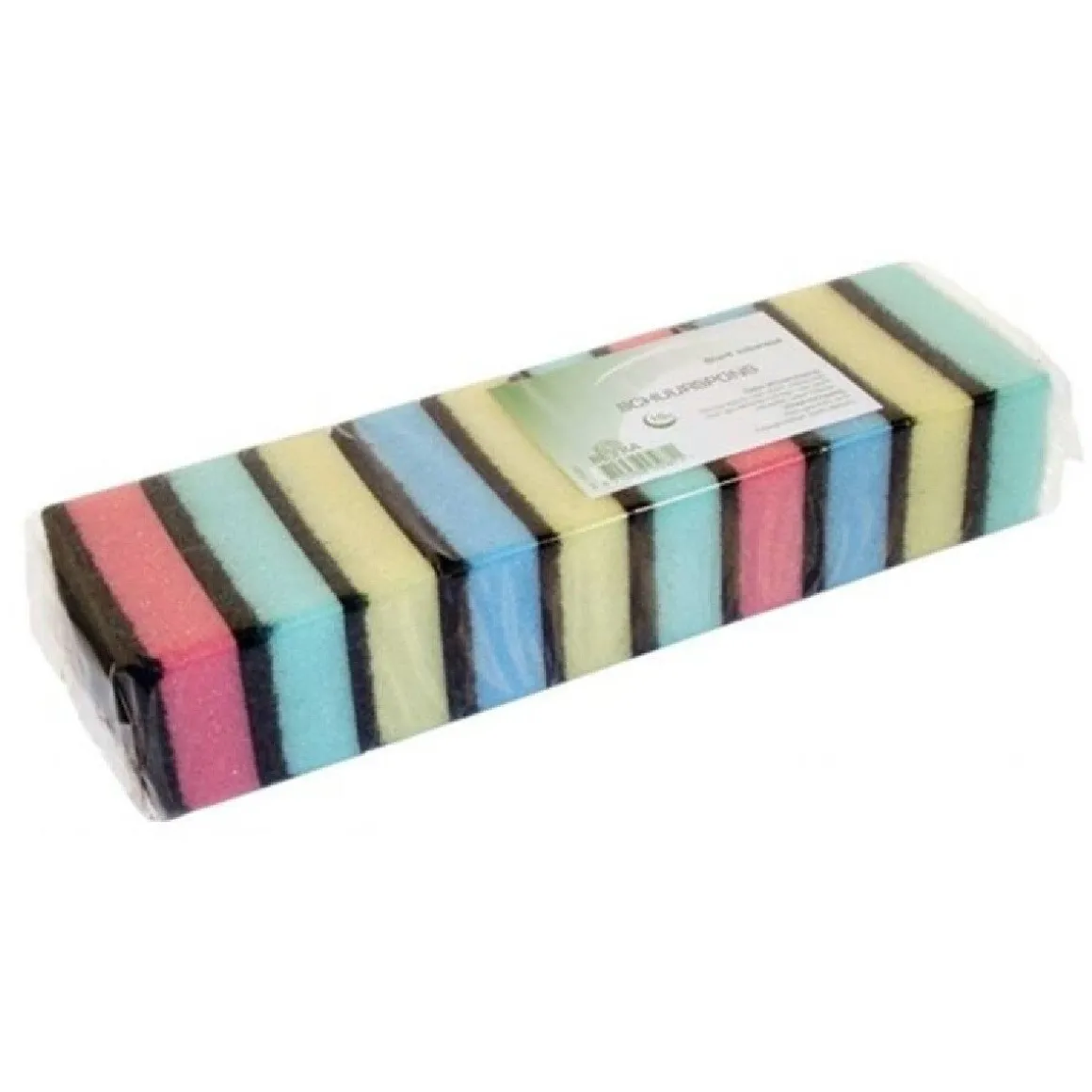 Schuursponzen Assorti 9x6cm 10st.