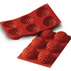 Siliconen Bakvorm Dahlia Ø78x40mm (6)