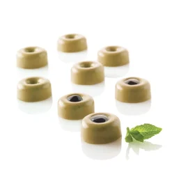 Siliconen Bakvorm Savarin Ovaal 44x32x24,5mm (24)