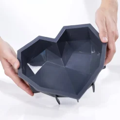 Siliconen Vorm Heart 22,5x23x6,5cm (Dinara Kasko)