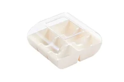 Silikomart Doosje voor 6 Macarons Wit