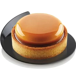 Silikomart Gebakschoteltje Rond Zwart Ø8,6cm 100st.