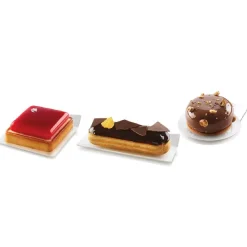 Silikomart Gebakstray (Eclair) Wit 140x40mm 100st.