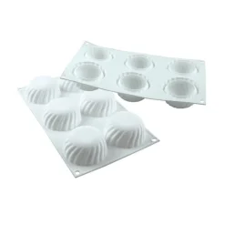 Silikomart Siliconen Bakvorm Samurai (6x) Ø7x3,5cm