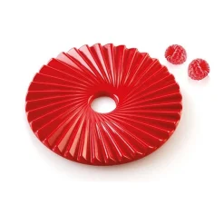 Silikomart Siliconen Bakvorm Plissé (2x) Ø14x1cm